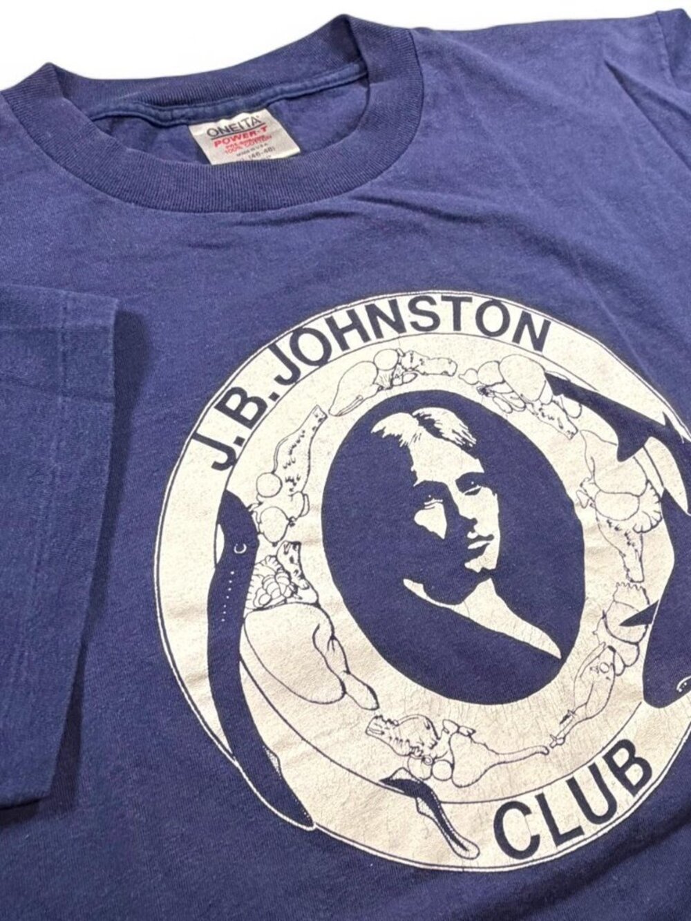 Rare Vintage 90s J.B. Johnston Neuroscience Oneita Single Stitch Tee XL